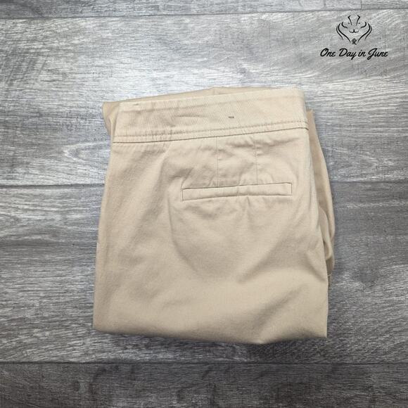 Talbots Peddle Pusher Cropped Pants Size 10 - Picture 6 of 6